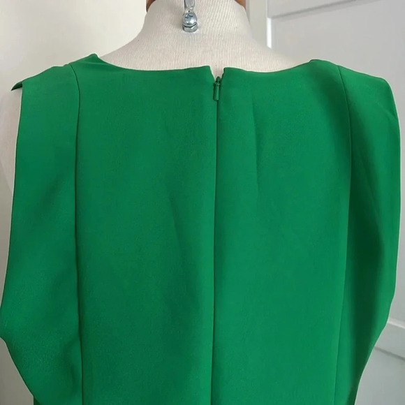 Banana Republic Kelly Green Sleeveless Sheath Style Lined Dress - Gently Used - Picture 5 of 10